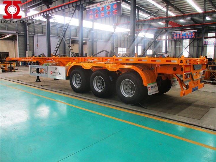 3axles Szkieletowa naczepa