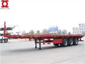 3-osiowa naczepa z platformą