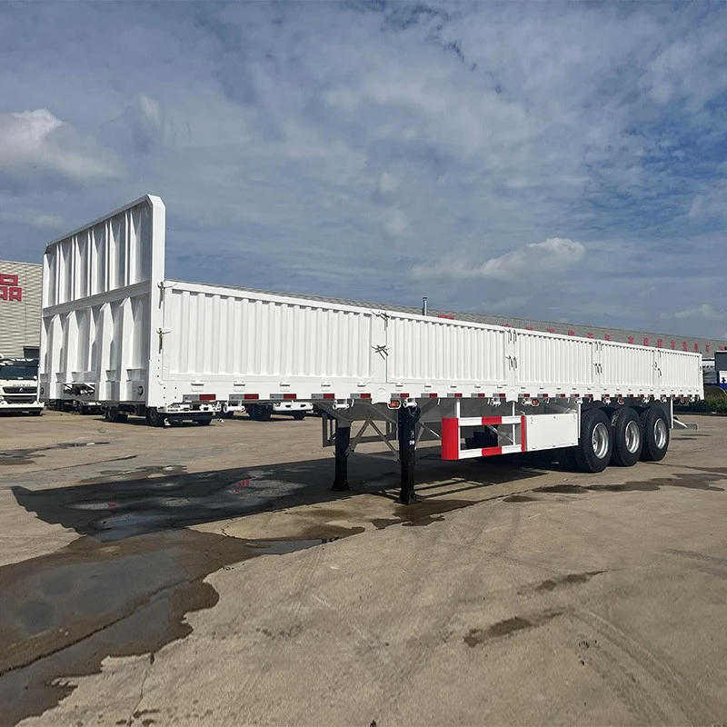 3AXLES Side Wall Semi Trailer