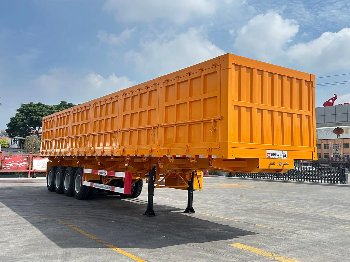 side dump semi trailer5 side dump semi trailer5