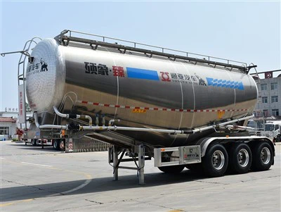 40T aluminiowy cementowy tankowca